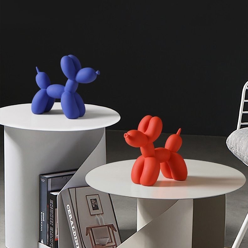 Hommfer – Sculpture Abstraite Chien Ballon - Hommfer