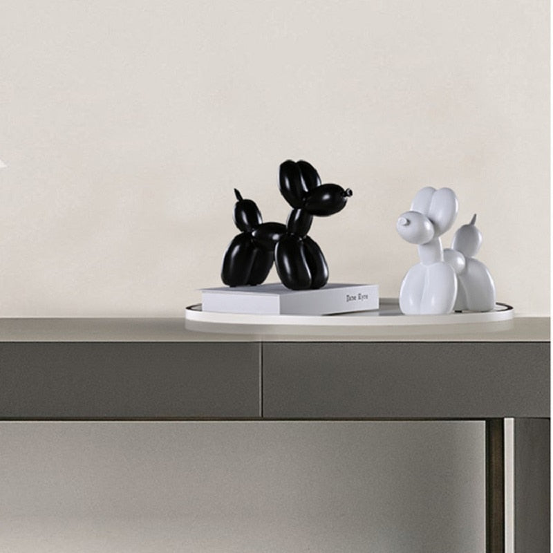 Hommfer – Sculpture Chien Ballon Chrome - Hommfer