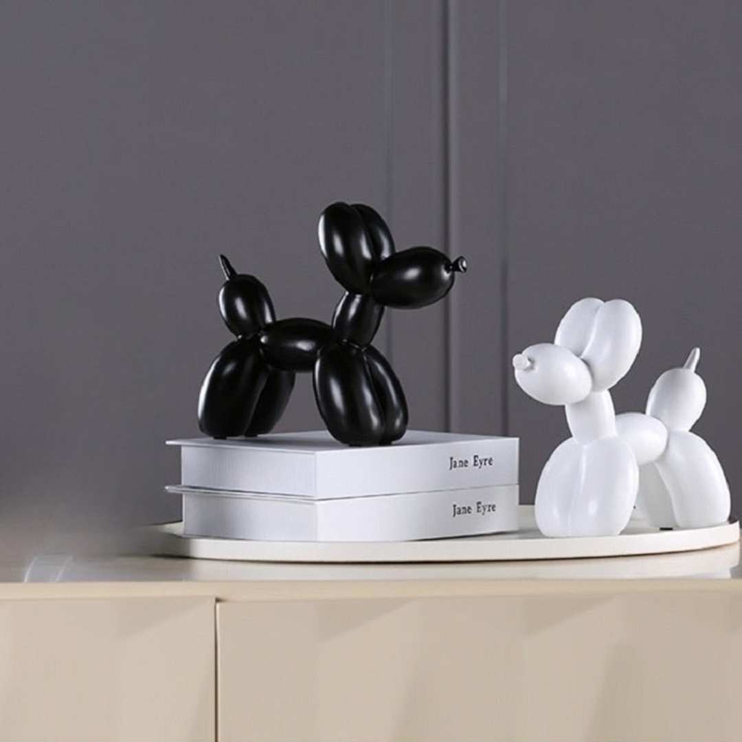 Hommfer – Sculpture Chien Ballon Chrome - Hommfer