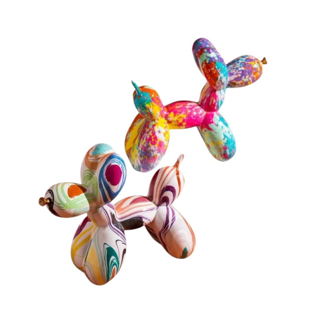 Hommfer – Sculpture Graffiti Abstraite en Résine - Hommfer