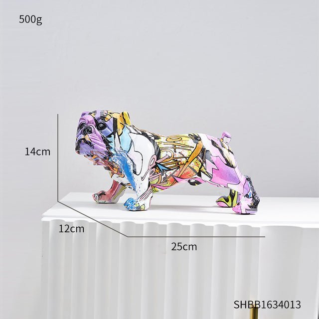 Hommfer – Sculpture Graffiti Abstraite en Résine - Hommfer