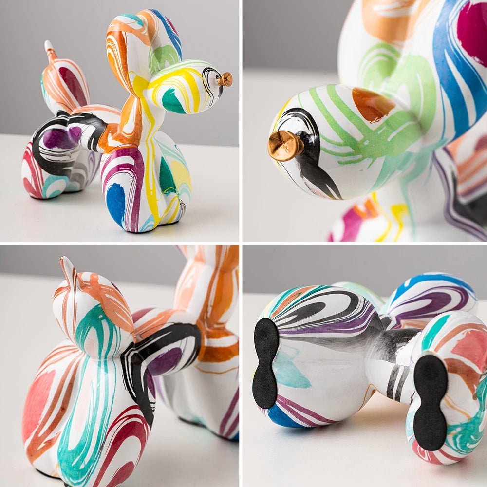 Hommfer – Sculpture Graffiti Abstraite en Résine - Hommfer