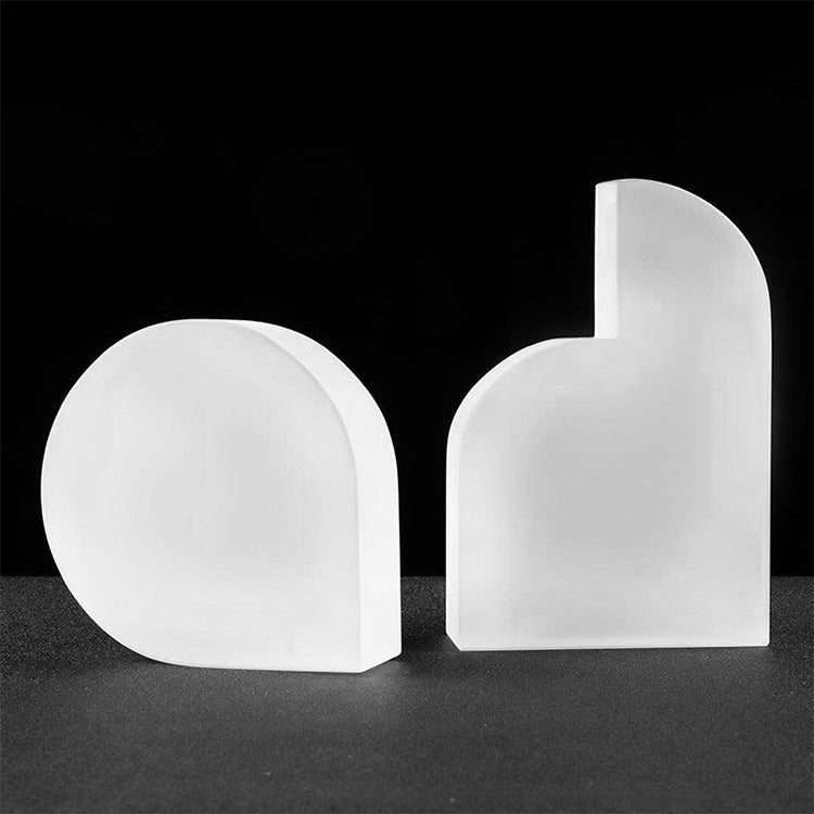 Hommfer – Serre - Livres Antidérapants en Verre Monochrome - Hommfer