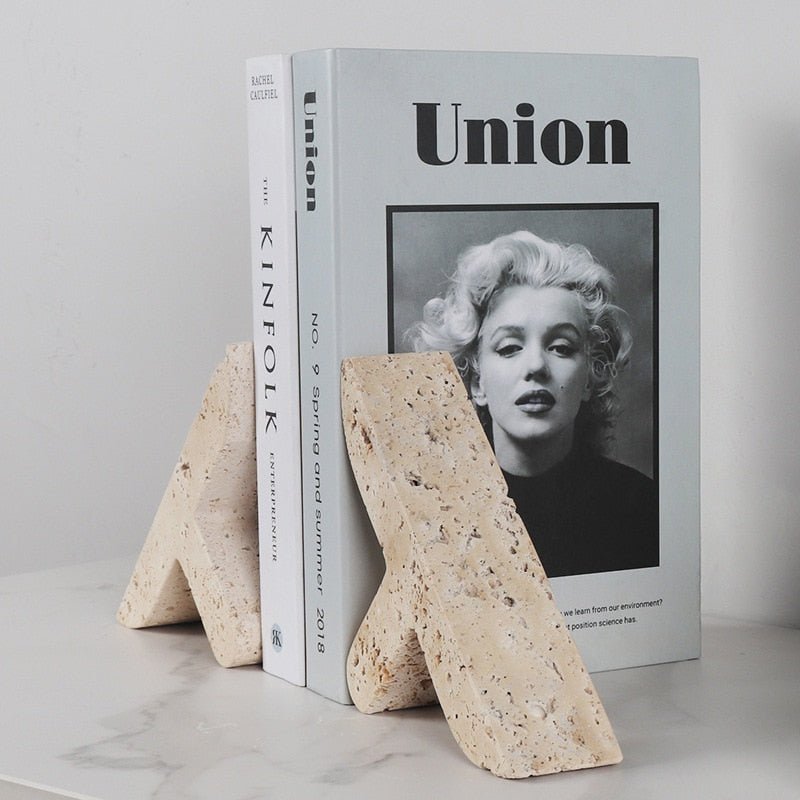 Hommfer – Serre - livres en travertin beige pour le salon - Hommfer