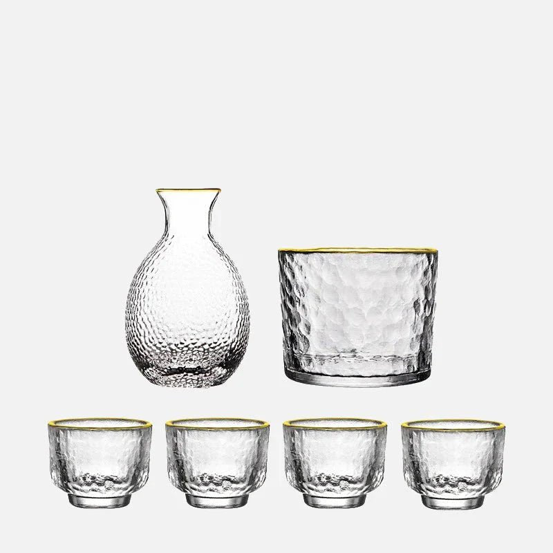 Hommfer – Service de Carafe à Saké Paon en Verre pour la Cuisine - Hommfer