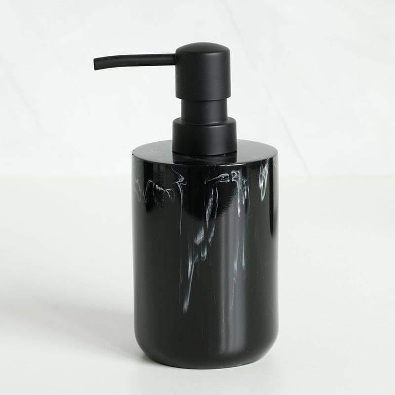 Hommfer – Set d’Accessoires de Salle de Bain Effet Marbre Noir - Hommfer
