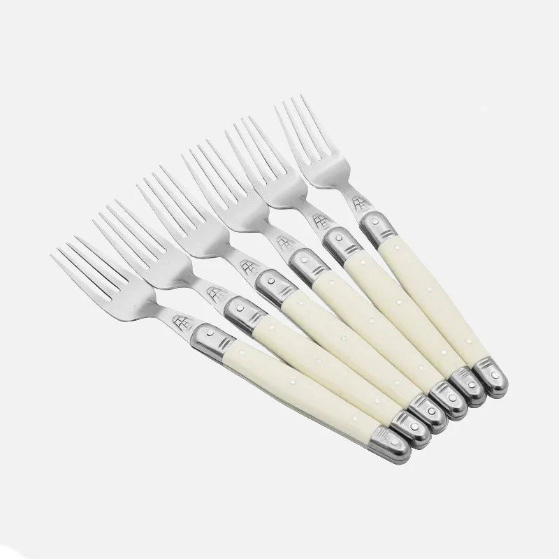 Hommfer – Set de Couverts Ivoire en Acier Inoxydable - Hommfer