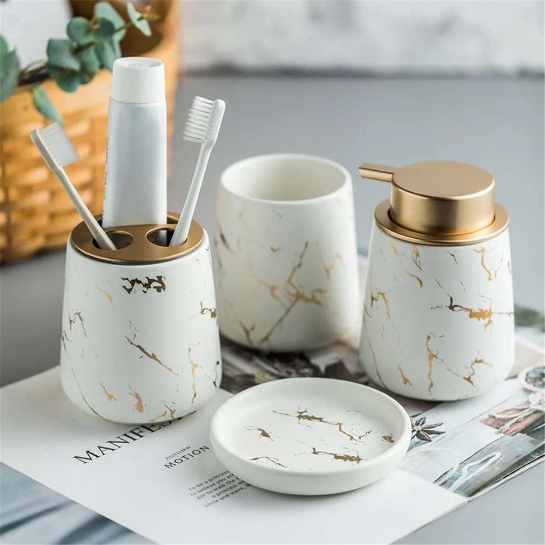Hommfer – Set de Salle de Bain Scandinave Élégance & Pureté - Hommfer