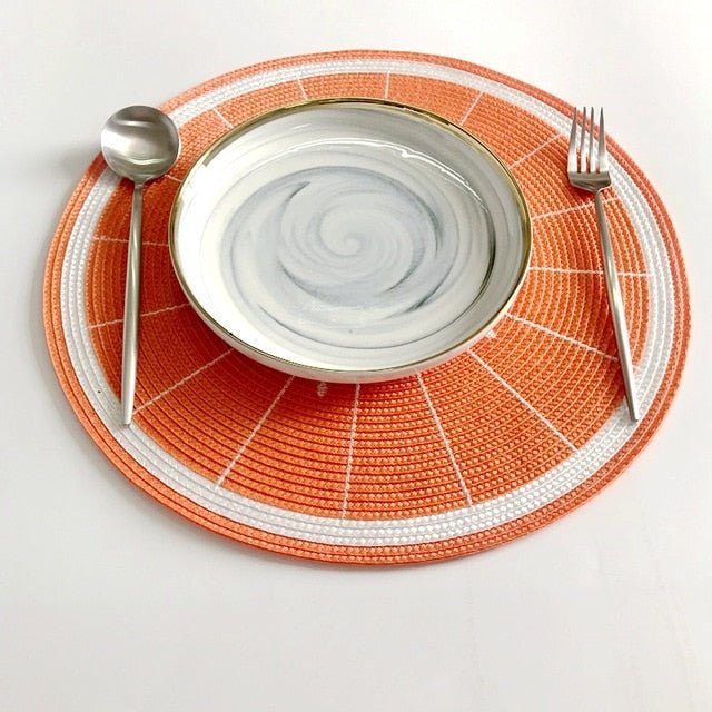 Hommfer - Set de sets de table sur le thème des fruits - Hommfer