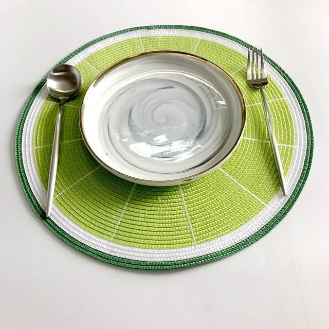 Hommfer - Set de sets de table sur le thème des fruits - Hommfer