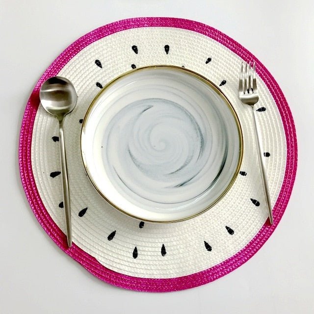 Hommfer - Set de sets de table sur le thème des fruits - Hommfer