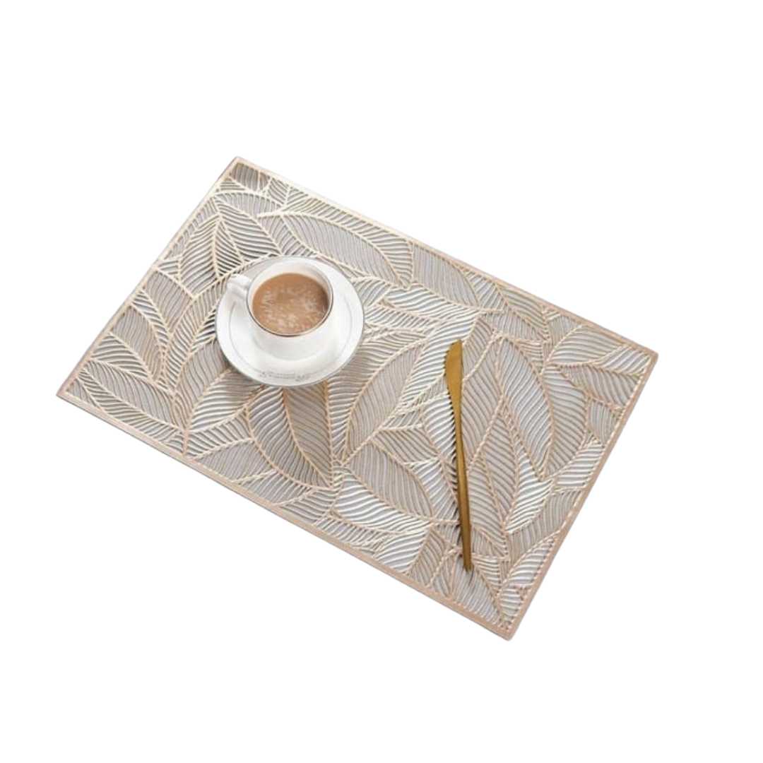 Hommfer – Set de Table Design en PVC Feuilles de Hêtre - Hommfer