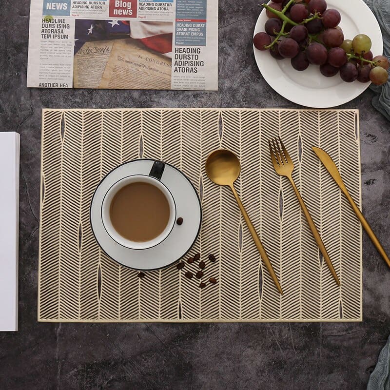 Hommfer – Set de Table Rectangulaire en PVC - Hommfer
