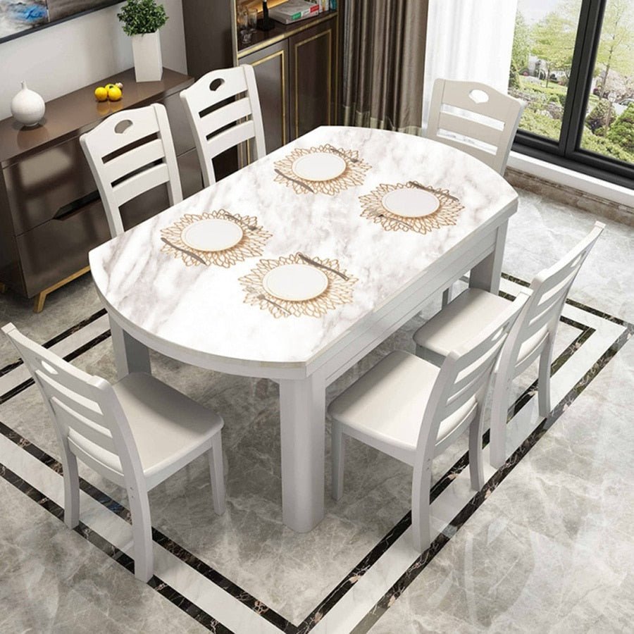 Hommfer - Sets de sets de table Feuille Luxe | Lot de 6 - Hommfer