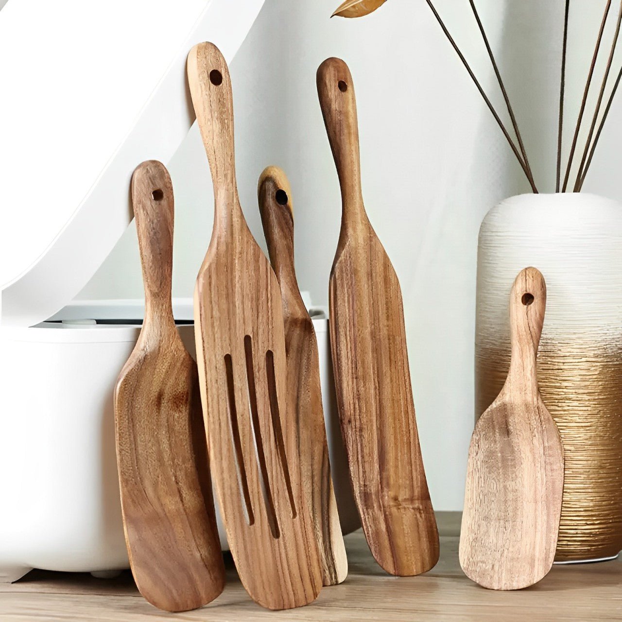 Hommfer – Spatules en Bois d’Acacia Archer - Hommfer