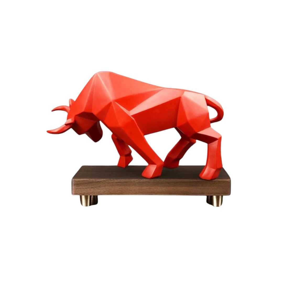 Hommfer – Statue de Taureau en Charge - Hommfer