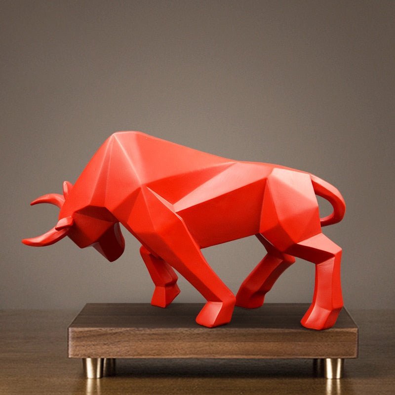 Hommfer – Statue de Taureau en Charge - Hommfer