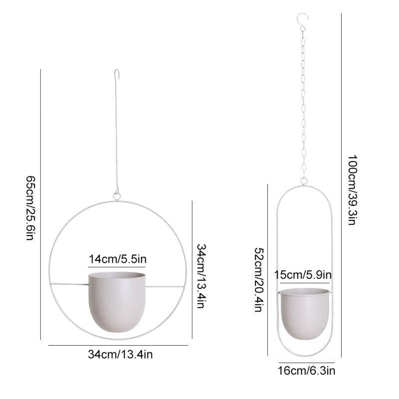 Hommfer - Suspension Murale en Métal pour Plantes - Hommfer