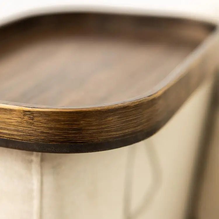Hommfer - Table d'appoint en bambou robuste - Hommfer