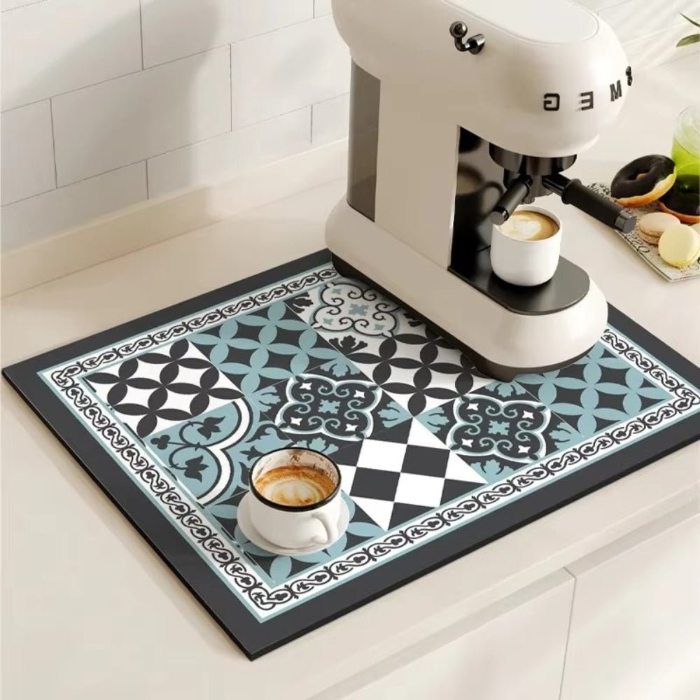 Hommfer – Tapis Absorbant au Style Rétro - Hommfer