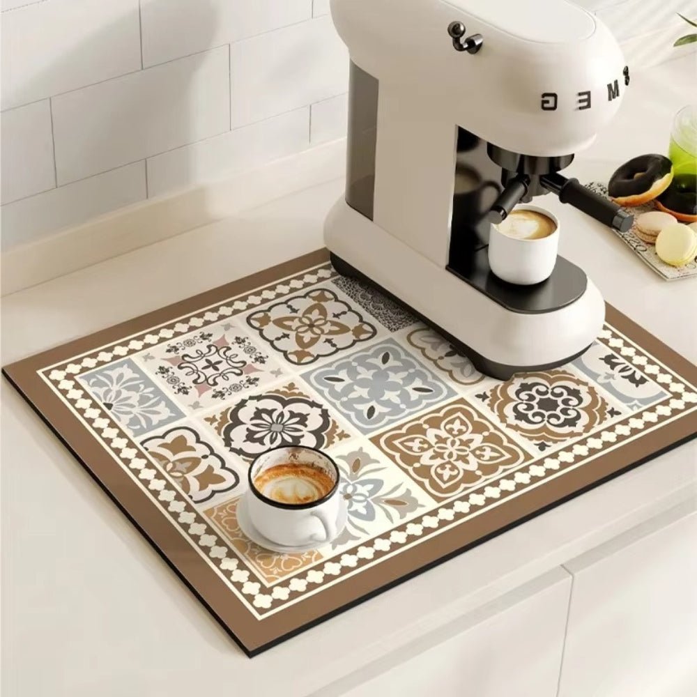 Hommfer – Tapis Absorbant au Style Rétro - Hommfer