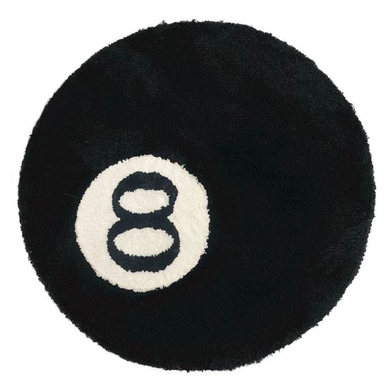 Hommfer – Tapis Boule 8 Antidérapant en Polyester - Hommfer