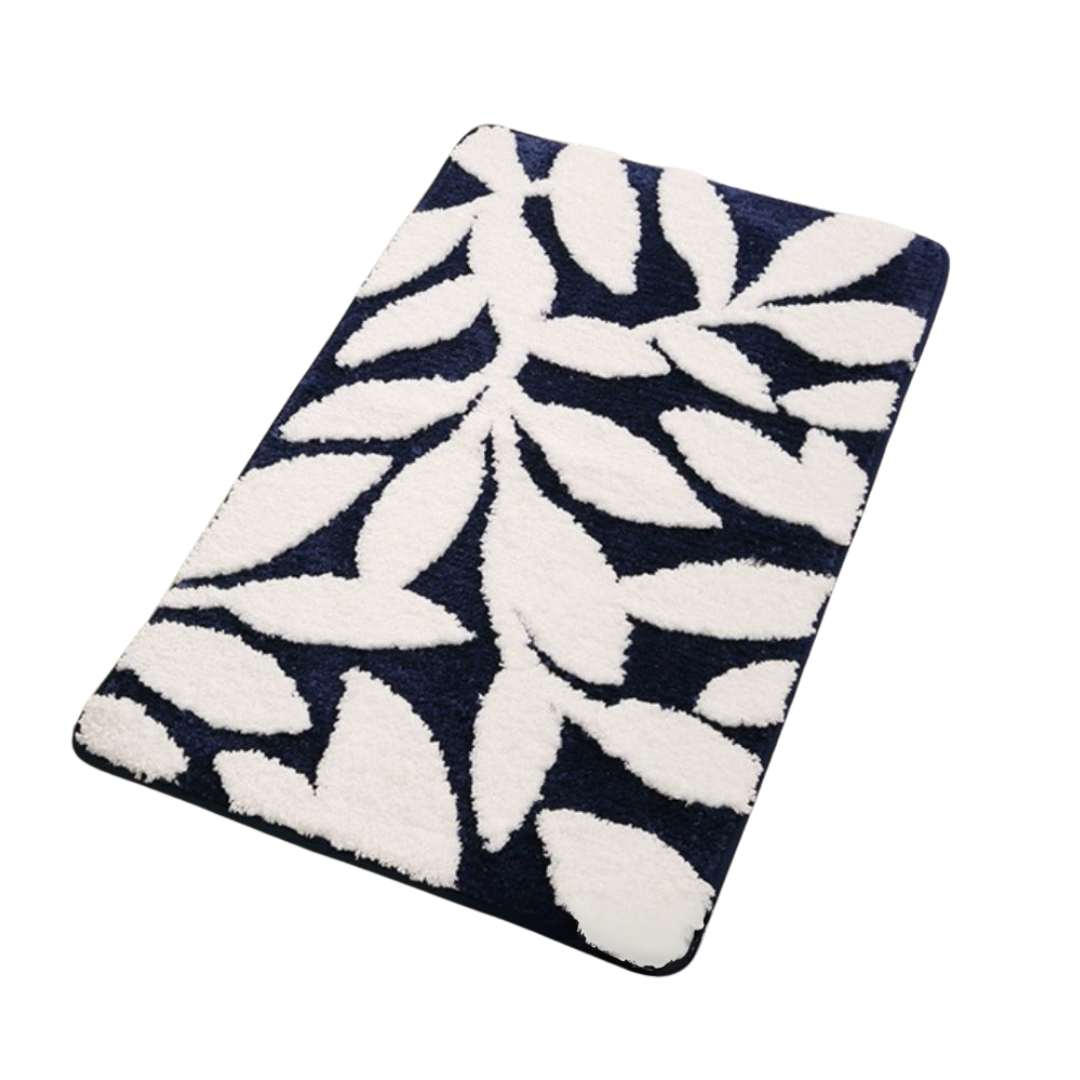 Hommfer - Tapis de bain à motif de feuilles - Hommfer