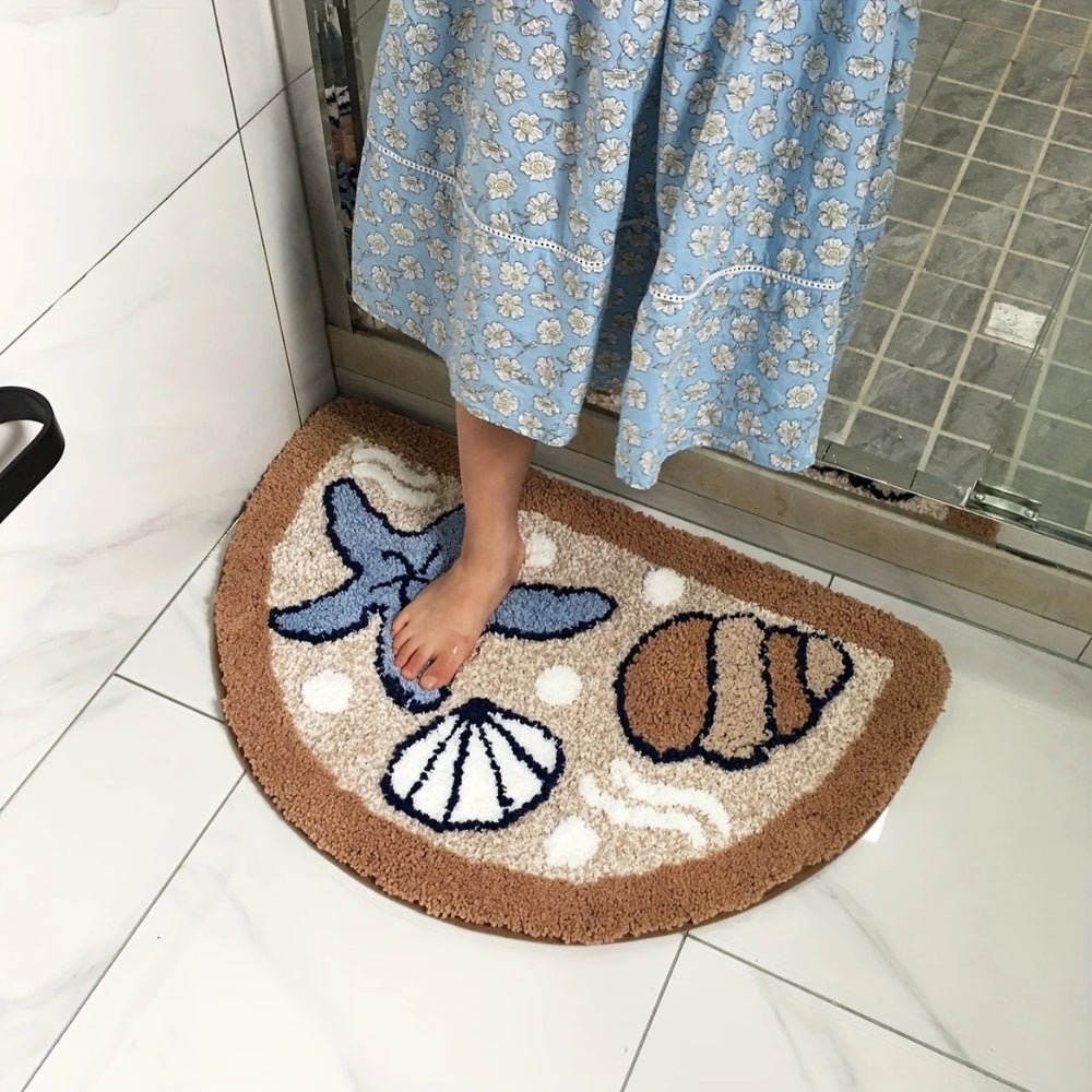 Hommfer – Tapis de Bain Demi - Cercle Antidérapant - Hommfer