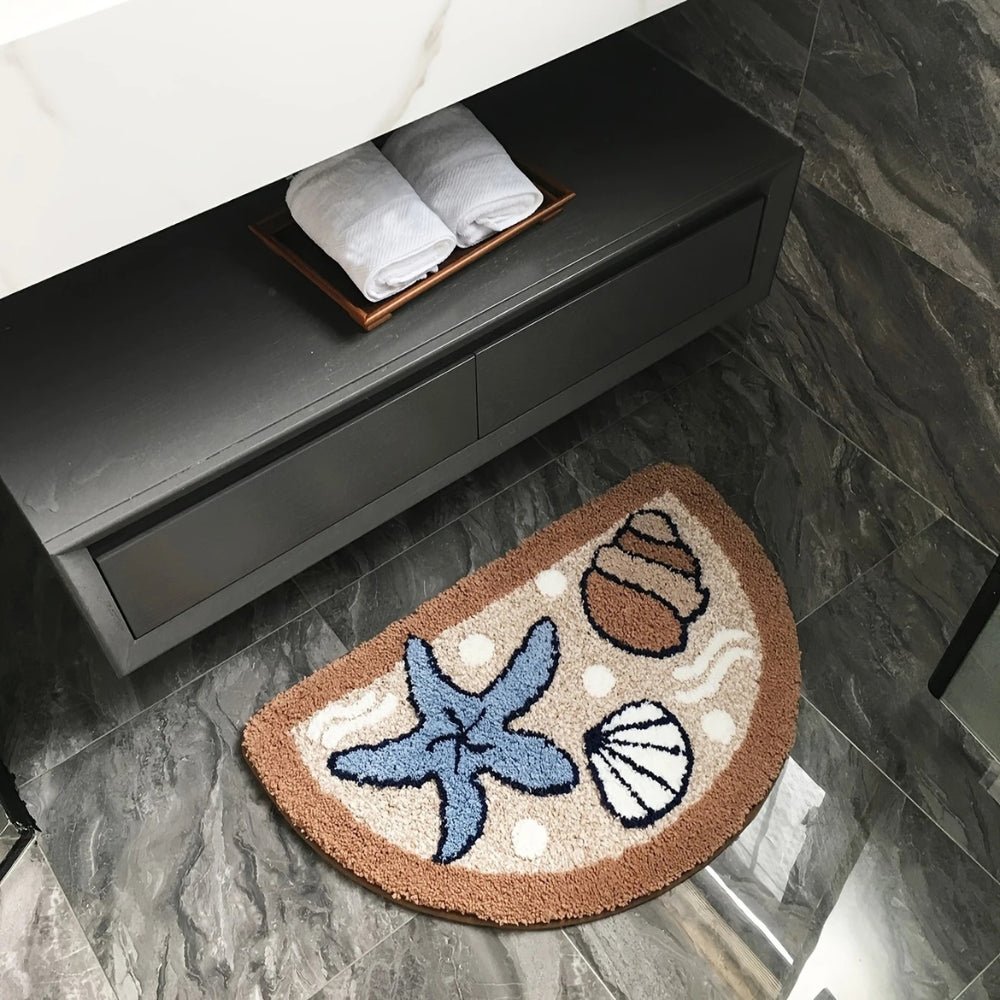 Hommfer – Tapis de Bain Demi - Cercle Antidérapant - Hommfer