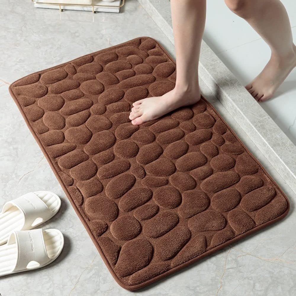 Hommfer - Tapis de bain doux antidérapant à séchage rapide - Hommfer