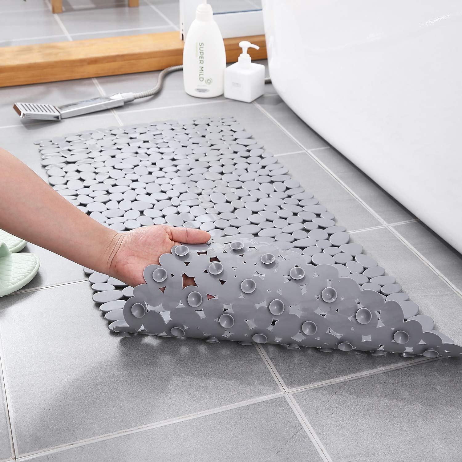 Hommfer – Tapis de Bain Élégant en Pierre Naturelle - Hommfer