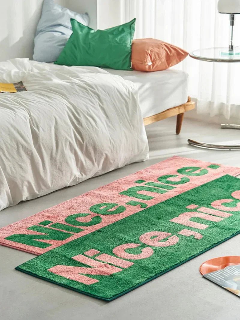 Hommfer - Tapis de Bain et Coureur Pop Ludique pour la Salle de Bain - Hommfer