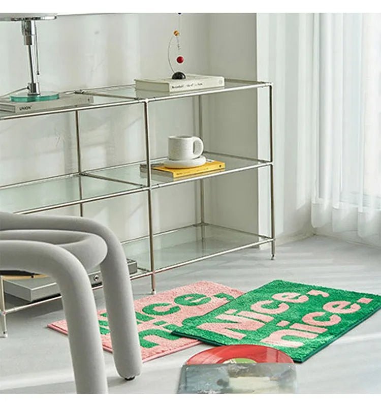 Hommfer - Tapis de Bain et Coureur Pop Ludique pour la Salle de Bain - Hommfer