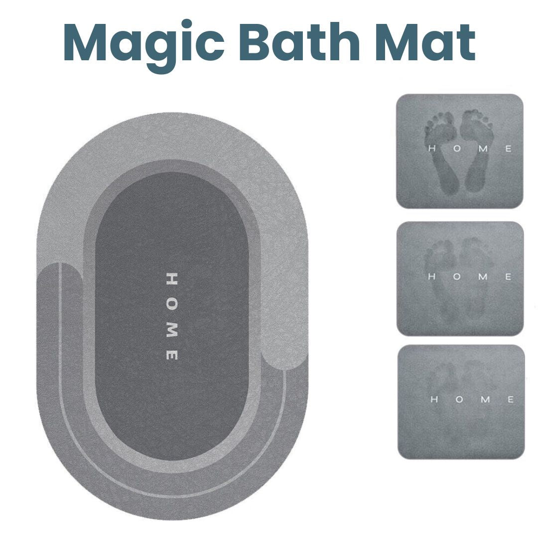 Hommfer - Tapis de bain magique | Tapis antidérapant super absorbant - Hommfer