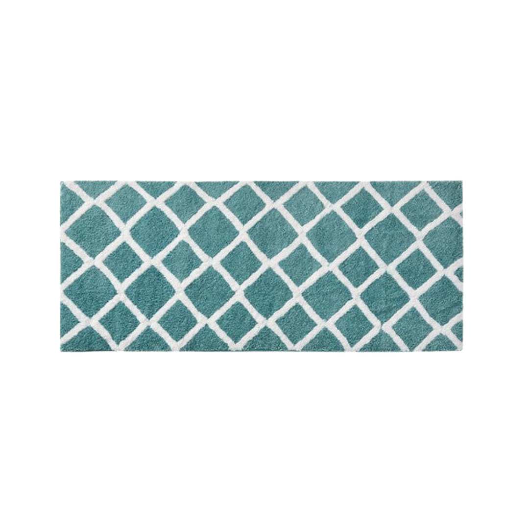 Hommfer – Tapis de bain réversible à poils longs pour la salle de bain - Hommfer