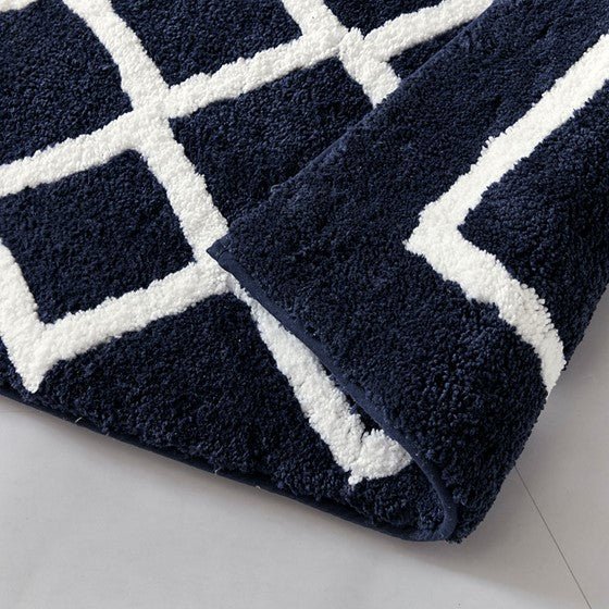 Hommfer – Tapis de bain réversible à poils longs pour la salle de bain - Hommfer