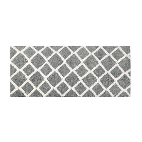 Hommfer – Tapis de bain réversible à poils longs pour la salle de bain - Hommfer