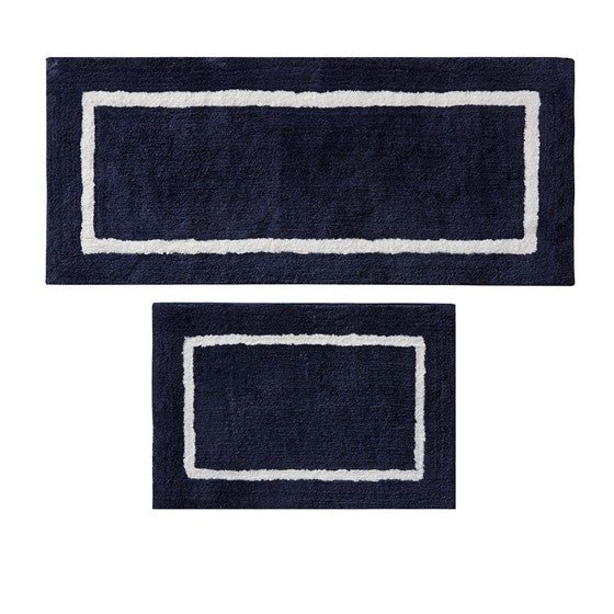 Hommfer – Tapis de bain réversible à poils longs pour la salle de bain - Hommfer