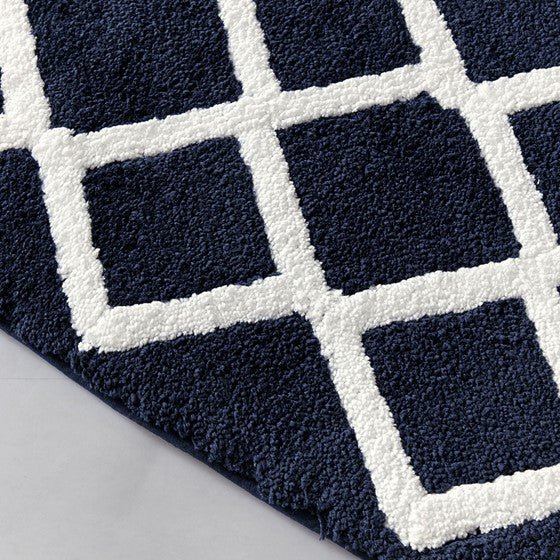 Hommfer – Tapis de bain réversible à poils longs pour la salle de bain - Hommfer