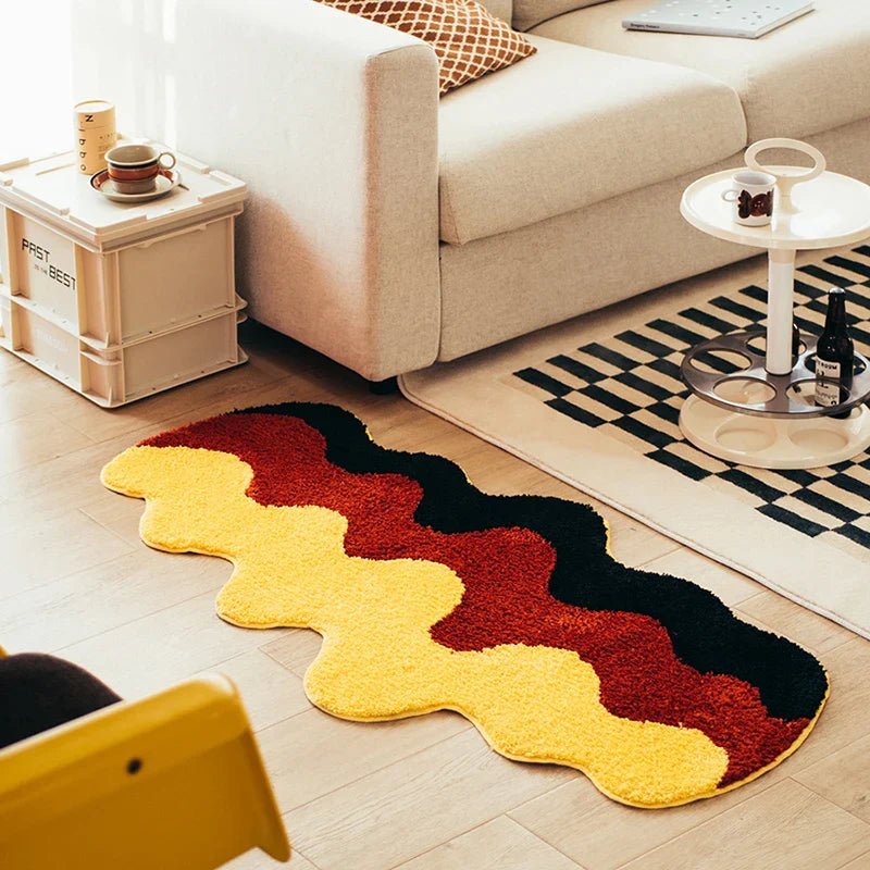 Hommfer - Tapis de Bain Tufté Sunset Rider pour la Salle de Bain - Hommfer