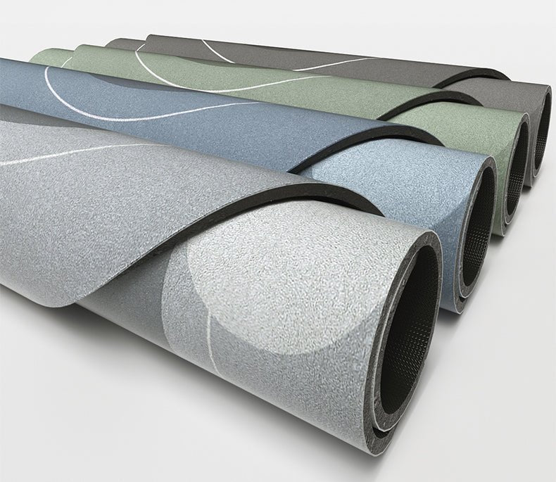 Hommfer - Tapis de bain ultra-absorbant à séchage rapide avec rembourrage en mousse - Hommfer