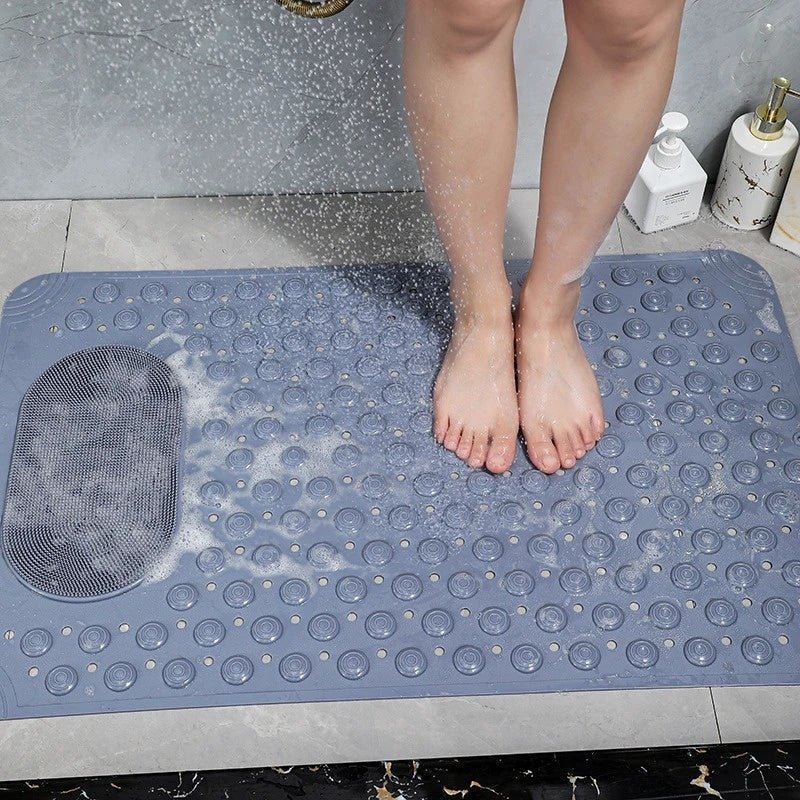 Hommfer – Tapis de Douche Antidérapant avec Nettoyeur de Pieds - Hommfer