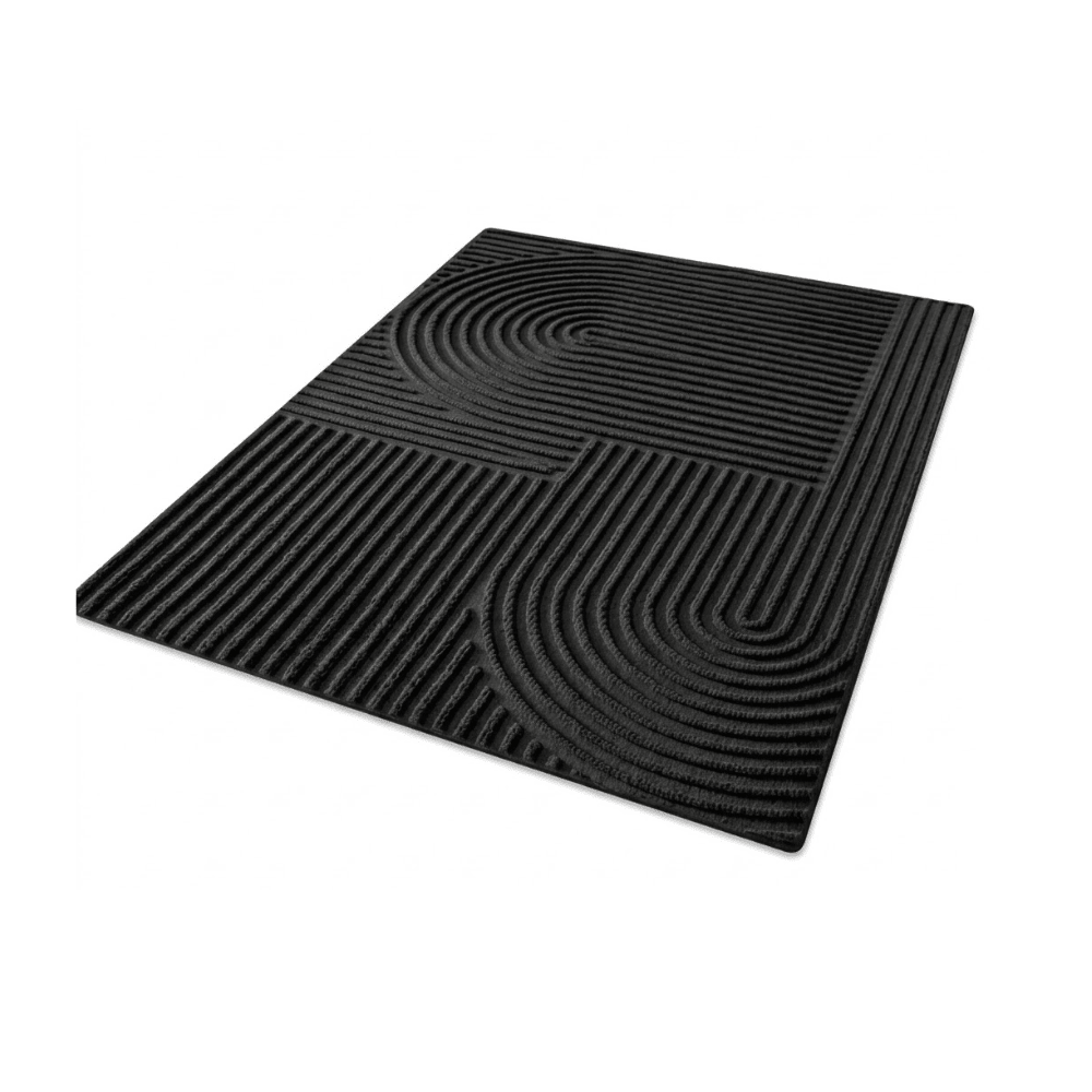 Hommfer – Tapis de Porte Élégant en Fils Courbés - Hommfer