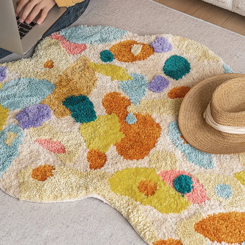 Hommfer – Tapis de Salon Forestier Asymétrique - Hommfer