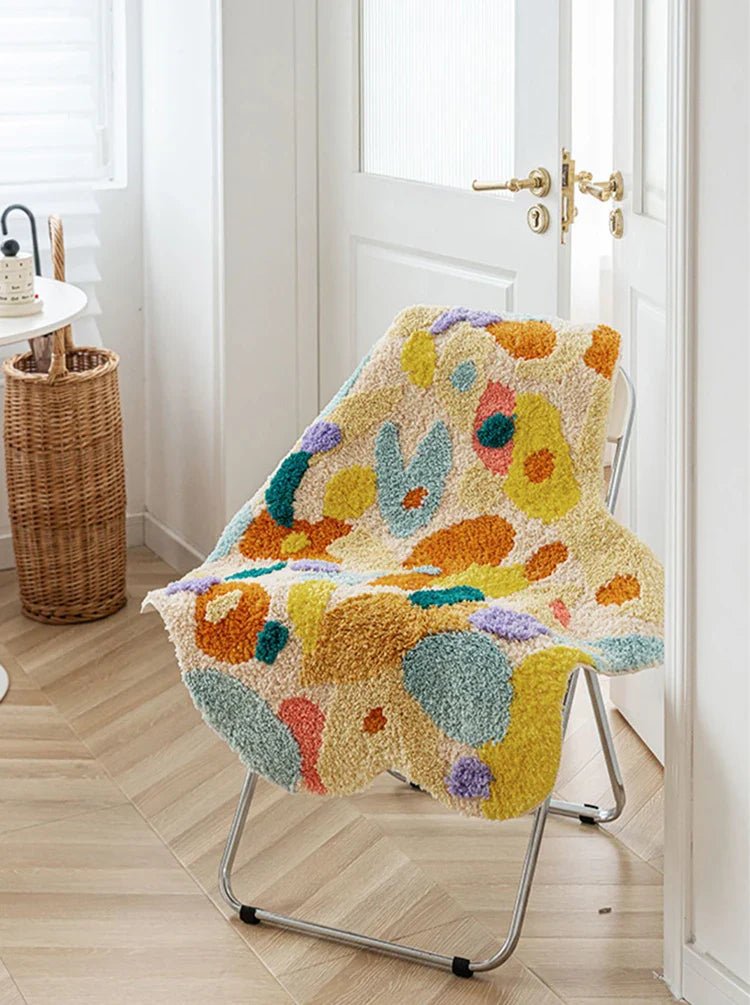 Hommfer – Tapis de Salon Forestier Asymétrique - Hommfer