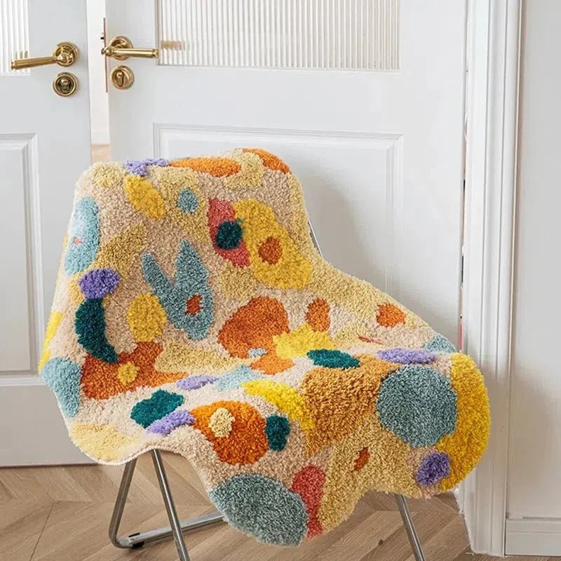 Hommfer – Tapis de Salon Forestier Asymétrique - Hommfer