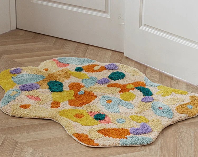 Hommfer – Tapis de Salon Forestier Asymétrique - Hommfer