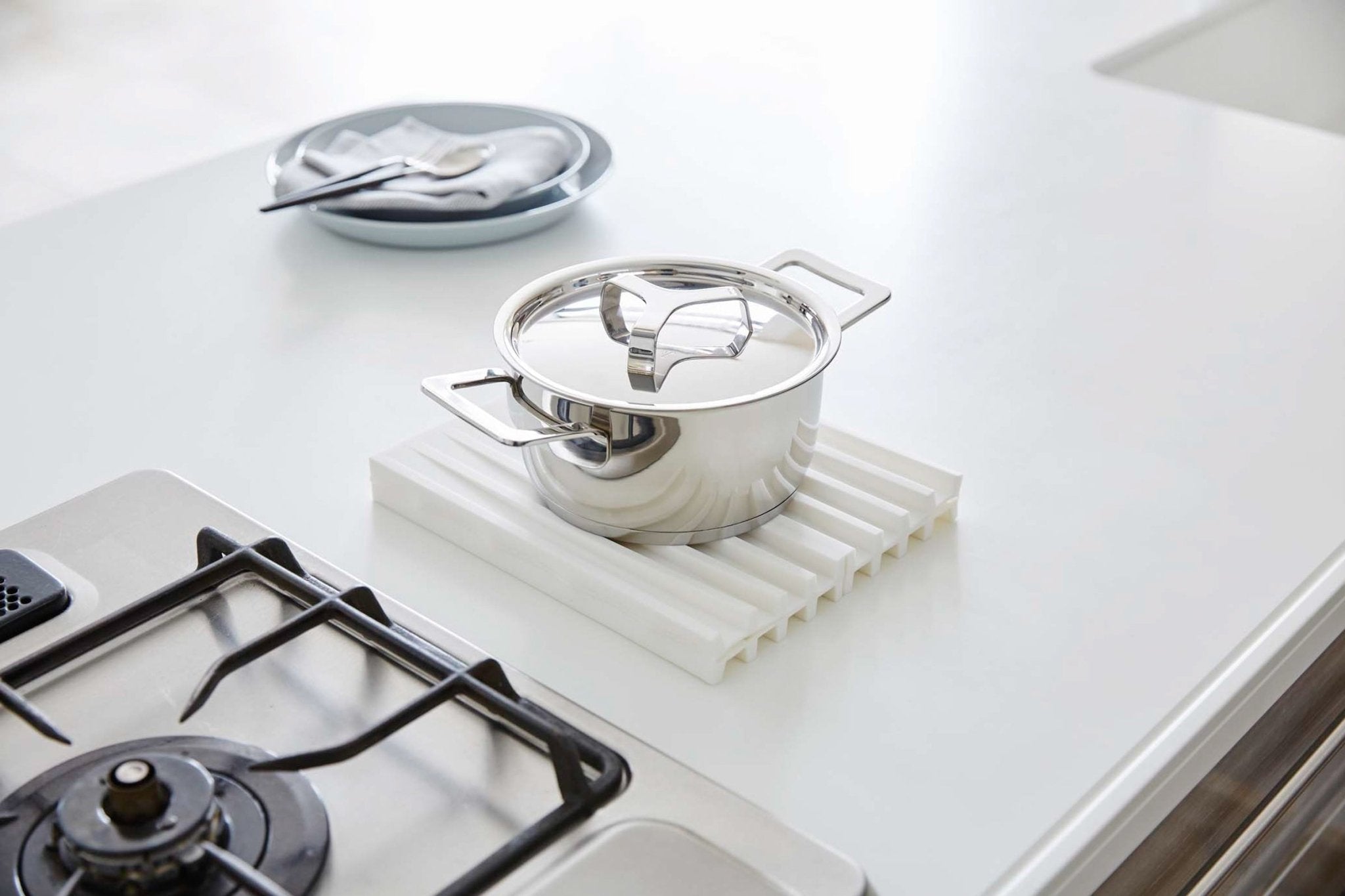 Hommfer – Tapis Égouttoir Pliable en Silicone Résistant à la Chaleur - Hommfer