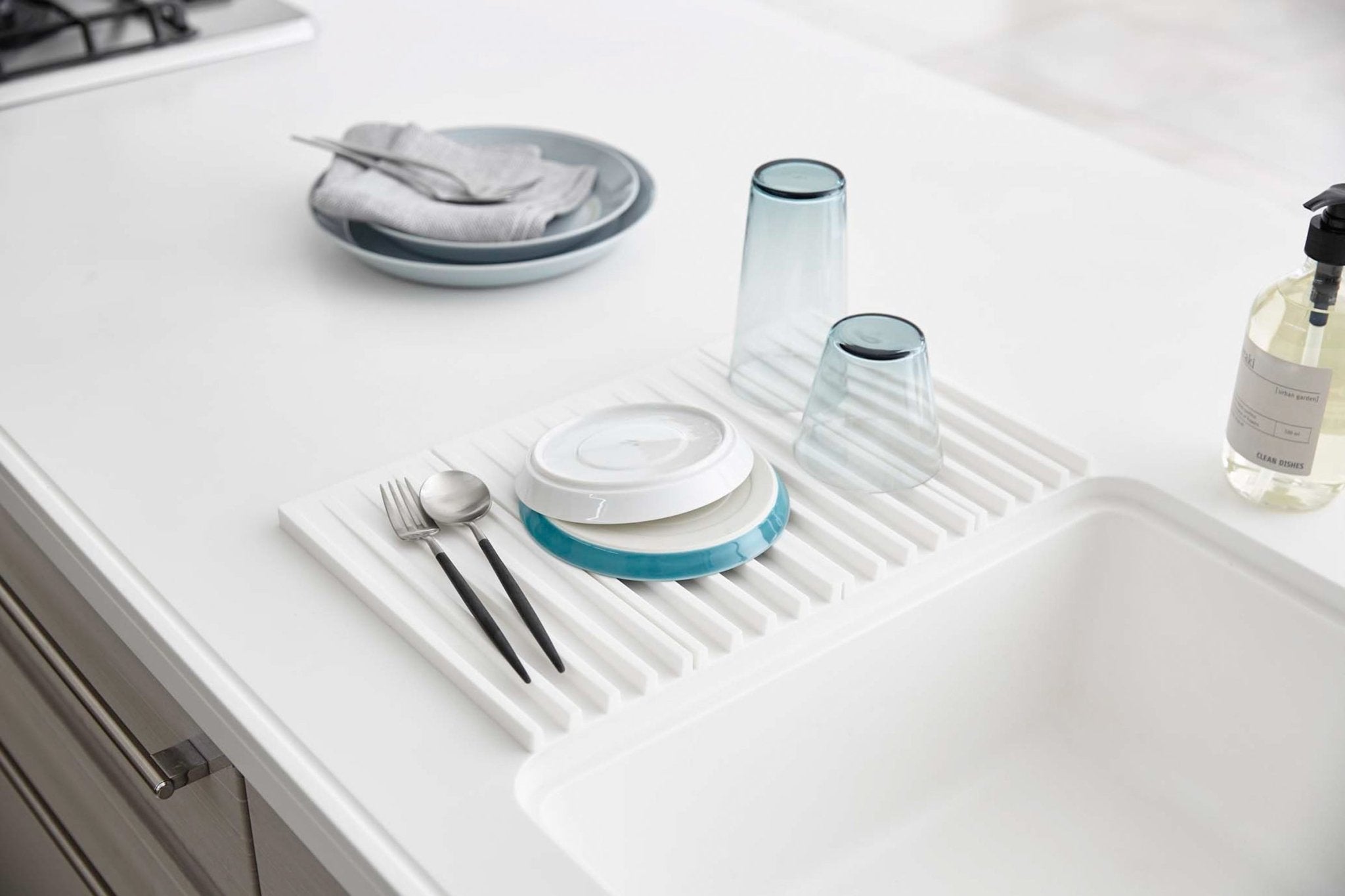 Hommfer – Tapis Égouttoir Pliable en Silicone Résistant à la Chaleur - Hommfer