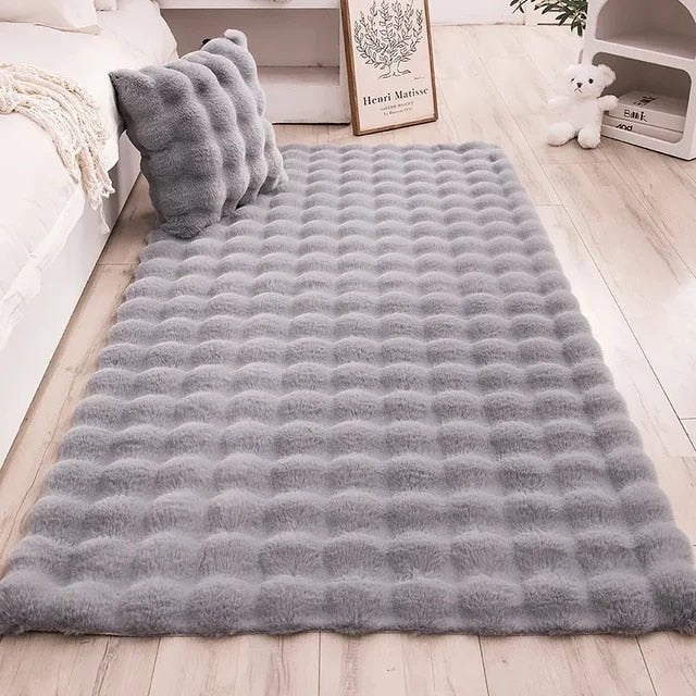 Hommfer – Tapis Rectangulaire Doux en Plusieurs Couleurs - Hommfer